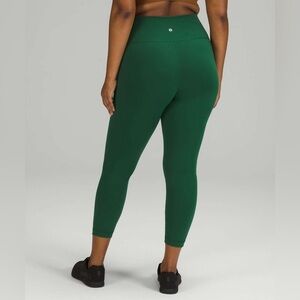 NWOT Lululemon Wunder Train High-Rise Tight 25"
Everglade Green size 18